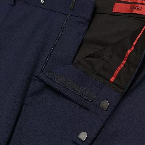 HUGO BOSS Men’s Pants Wool Suit Separates Size 32 - Picture 8 of 9